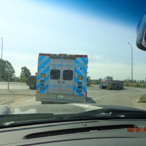 Media 'Ambulance ride' in album 'C-Dory Painted by Robbin -
such a nice gift, Thank you!'