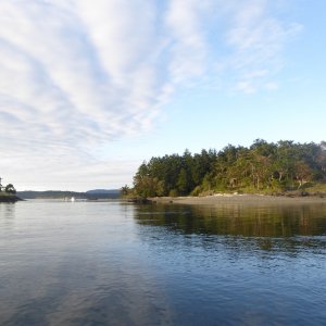 Looking North at the South side of Turn Island