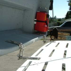 Livingston with davits