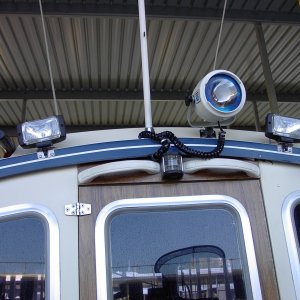 (Sea Wolf) Search and Flood lights-Rear