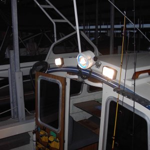 (Sea Wolf) Search and Flood lights-Rear