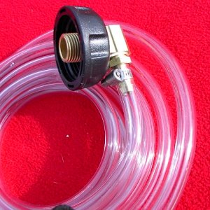 (Sea Wolf) Fuel cap end to fit Honda tank, view II
