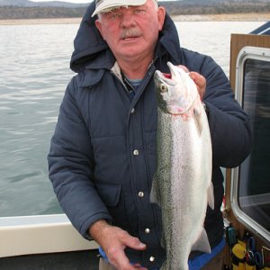 EAGLE LAKE TROUT, CAUGHT ABD RELEASED OCT, '08