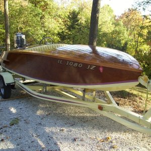 Had one of these back when,(1957-1960). (This one is restored.) Made it into a nice ski boat. High school years!