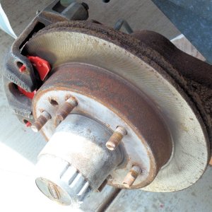 Media 'New pads, resurfaced rotors assembled' in album 'After 9 years'