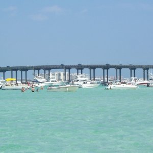 View of Destin bridge...what a life!