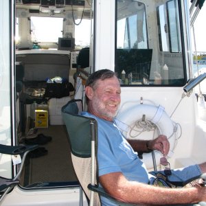 Brent resting at Marina Del Rey