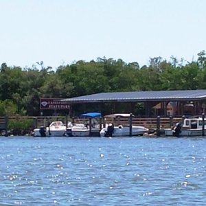 29.) Cayo Costa State Park day docks.