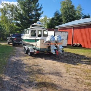 Headed for Stuart, FL from Harris, MN