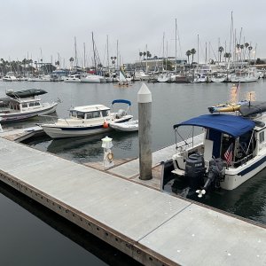 C-Traveler, Pounder and Sea Spray at Marina Del Rey
