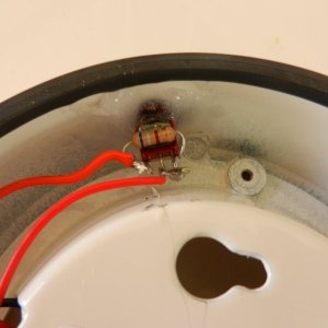 New switch with dimming resistor added