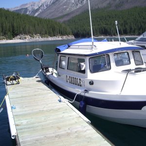 Media 'Sue for a swim, Lake Minnewanka' in album 'Sue for a swim, Lake Minnewanka'