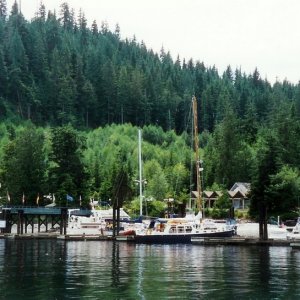 Blind Channel Resort - West Thurlow Is. BC. 6/95.