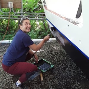 rolling on the pettit hydrocoat