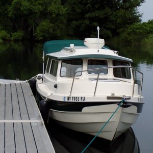 Docked at Home Launch, Golden Hill SP, L. Ontario