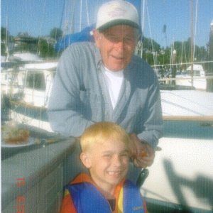 15 July 2006:  Grandpa Joe and his buddy at the Bellingham CBGT.