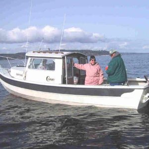 Roger & Beth on the Sensei.JPG