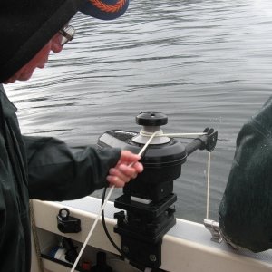We were happy with the Scotty line puller