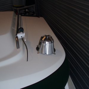 Pipe and safety cap in place.