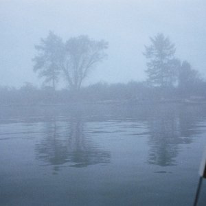 Foggy start to the day.