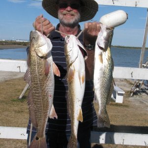 Redfish and Sea Trout, 1/25/10