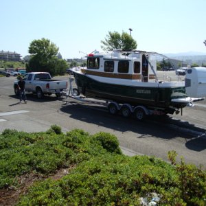21 July 2010: Bellingham
RESTLESS is ready to launch