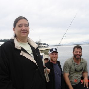 11 Aug 2007 Neah Bay, WA
Scott (far right) aka
Beartrack with friends.