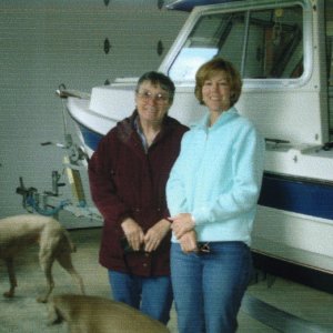 May 2006 Port Angeles 
Ruth & Dana with PEE WEE