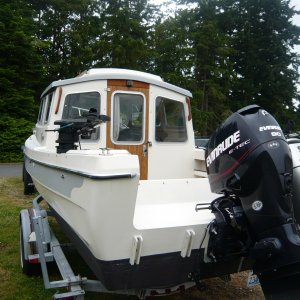 rear view day of first launch