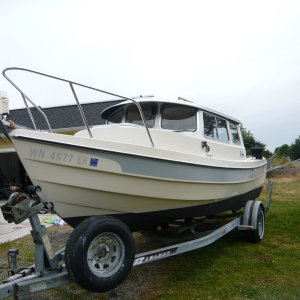 26 hours on the buffing wheel and shes looking much better