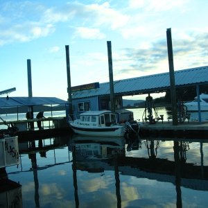 Auke Bay harbor