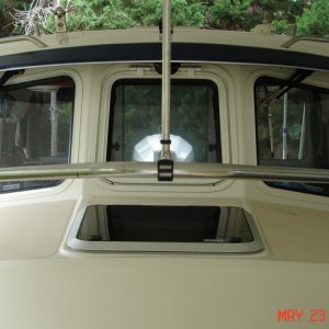 Brow Grab Handles Installed