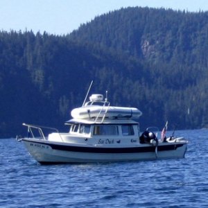 Fishing for silvers in Port Valdez