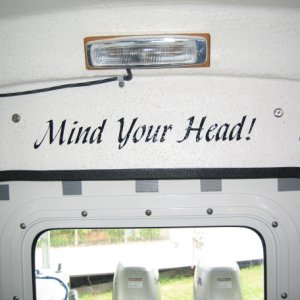 Still bang my head, but at least I've been warned.