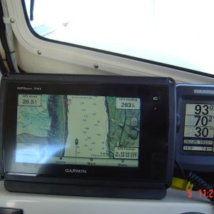 Garmin 741, Humminbird 161