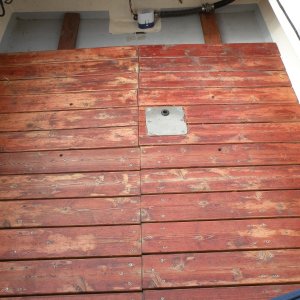 removable cedar floor