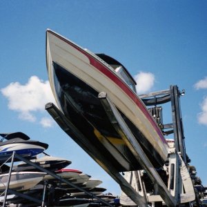 Media 'On it\'s way to the berth in the dry stacks on Lake Union in Seattle' in album 'Summer Guemes Trip 2021'