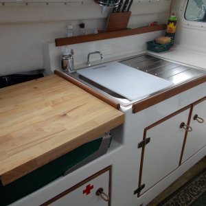 Media 'pilot seat folded' in album 'galley modifcations'