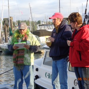 May 2015
Pat's first christening
Friday Harbor