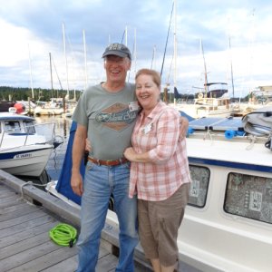 July 2015 - Ladysmith, BC 
George and Carolyn
KERRI ON