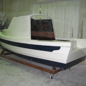 Just out of the mold