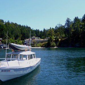 Poets Cove resort at Bedwell Harbor on South Pender Island