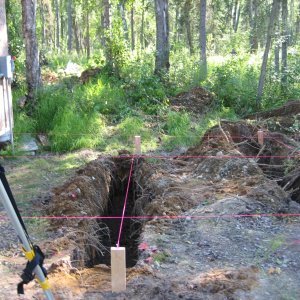 Laying out Foundation