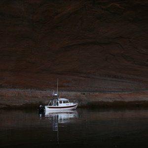 Inside the water cave