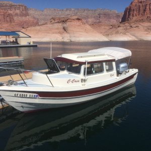 Docked at Dangling Rope Marina