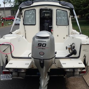 boat handle