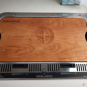 Cutting board made by Bud Meade