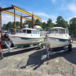 Two C-Dorys in for service!