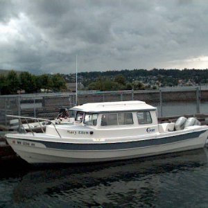 Mary Ellen at Coulon Park, Lake Washington.
