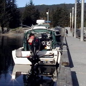 Cachita returning to Amalga Harbor